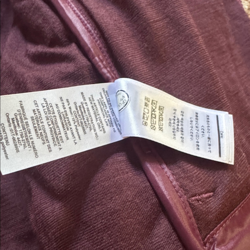 Smartwool Jacket smartloft wool loft gorgeous Wine burgundy fig NEW Women’s L - Picture 10 of 13